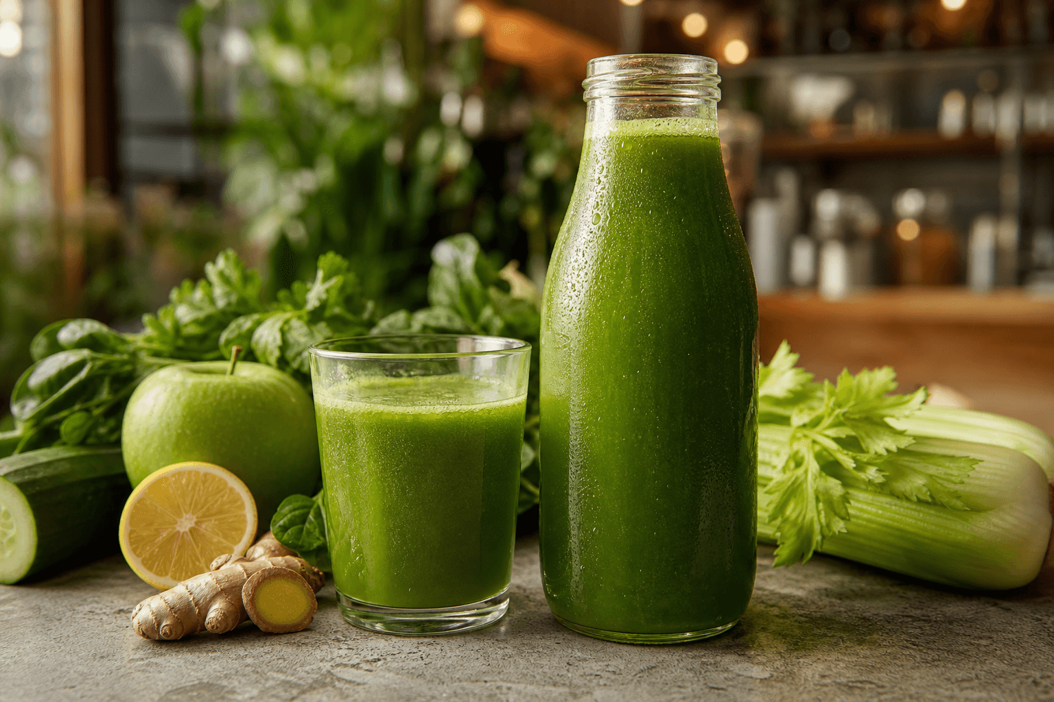 Cold-Pressed Greens