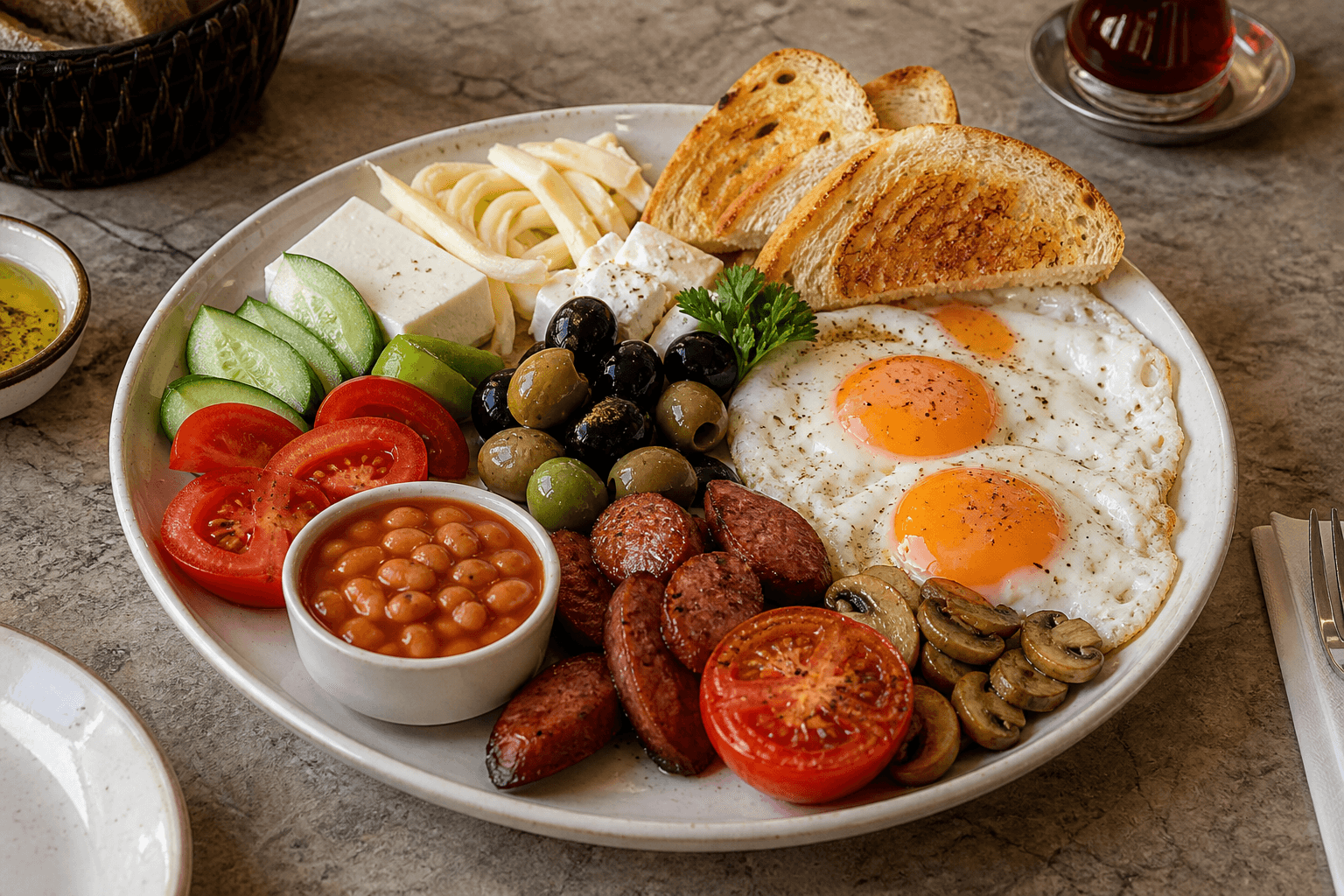 Turkish & English Breakfast
